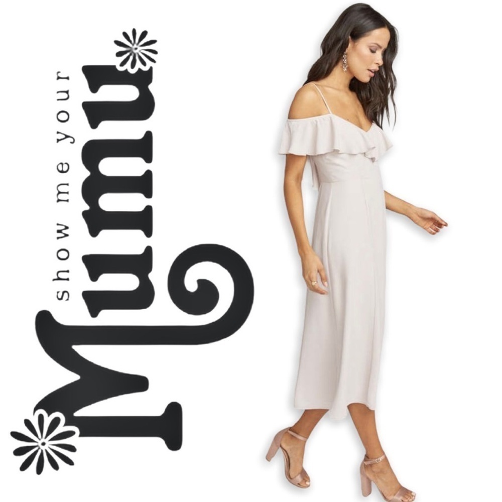Show Me Your MuMu Camilla Midi Dress | Size XS